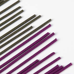 Set de Regalo de Incienso Floral, Jazmín y Rosa, Incienso de Bajo Humo con Mini Porta Incienso de Aguamarina Natural - Product Image 5