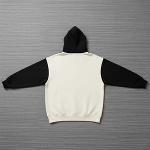 เสื้อฮู้ดดี้ผู้ชายผ้าคอตตอน 100% รุ่นหนาพิเศษ ปี 2026 พร้อมโลโก้พิมพ์ลายพัฟแบบกำหนดเอง เย็บตะเข็บตัดกัน ชุดวอร์มฤดูใบไม้ร่วง - Product Image 3