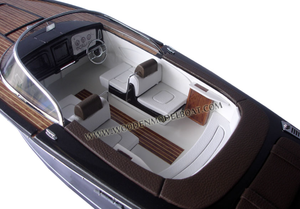 Modèle de bateau moderne, yatch, bateau en bois, RIVA ISEOO, modèle de bateau - Product Image 3