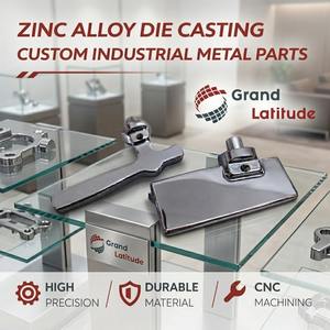 Fundición a Presión de Aleación de Zinc, Piezas Metálicas Industriales Personalizadas, Certificación ISO 9001, Servicio OEM - Product Image 2