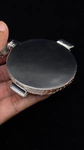 RB Gems Custom 925 Sterling Silver Moissanite Diamond Pendant 3D Rose Gold 3D ROUND Baguette Setting Hip-Hop Style para hombres - Product Image 2