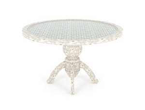 Mueble de Almacenamiento de Madera con Incrustaciones de Hueso Hecho a Mano de Lujo, Mueble Moderno y Ecológico Personalizado para Diwali para Sala de Estar - Product Image 5