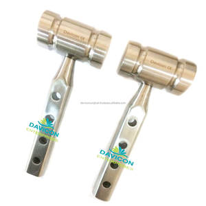 Instrumentos ortopédicos, mango de mazo de hueso con agujeros - Product Image 3