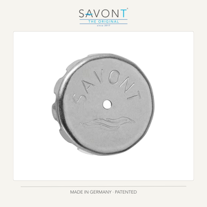 ซาวอนท์ ®   แผ่นแม่เหล็กสำหรับยึดสบู่แบบดั้งเดิม – ชิ้นส่วนระบบสแตนเลสขนาด 24 มม. เพื่อการยึดสบู่ที่แน่นหนาและมั่นคง - Product Image 2