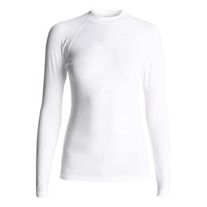 Maillot de bain Rash Guard pour femme à manches longues en Spandex/Polyester, personnalisé OEM, imprimé par transfert thermique, protection solaire, séchage rapide, UPF - Product Image 1