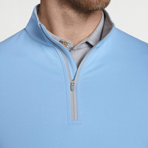 Oem Solid Men's Sport Quarter 1/4 <b>Zip</b> Running Jogging Workout Golf Quarter <b>Zip</b> Pullover Sweatshirts - Product Image 2