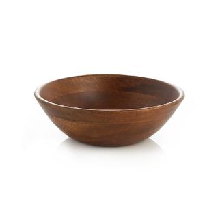 Juego de 2 cuencos de madera para almacenamiento de frutas de calidad superior para uso de catering de restaurante, cuencos de madera para palomitas de maíz o sopa - Product Image 5