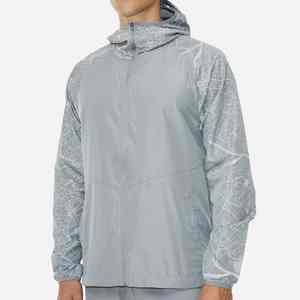 Échantillon fabrication veste de survêtement coupe-vent imperméable personnalisée veste Softshell à fermeture éclair de haute qualité prix de gros - Product Image 1