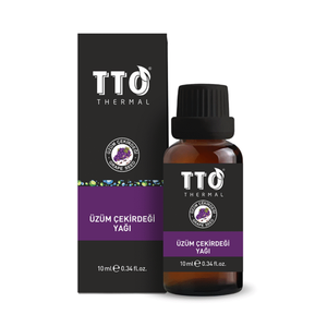 TTO Thermal Grape Seed <b>Oil</b> 10ml 100% Pure <b>Essential</b> <b>Oil</b> Moisturizing Antibacterial Aromatherapy Skin Revitalizer Body Care - Product Image 1