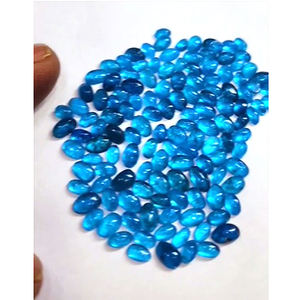 1464 Uds apatita de neón Natural 5x3 6x4 7x5 8x6mm pera ovalada 3-6mm cabujón redondo 1050 CTS lote Iroc Venta de piedras preciosas de calidad US $273 - Product Image 5