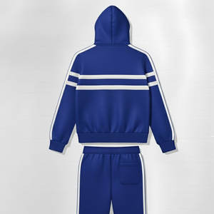 Survêtement personnalisé avec logo, tissu léger et respirant, coupe confortable, idéal pour les activités sportives et le port quotidien - Product Image 2