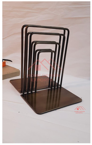 Hot Selling Metal Bookends Brass Antique Finished Unique Design Bookend Sculpture - Product Image 3