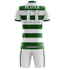 Vêtements de football Design Club Nom de l'équipe Uniforme personnalisé Dernier style Uniforme à séchage rapide en taille adulte - Product Image 3