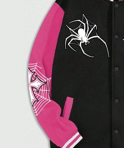 Veste universitaire OEM pour hommes, bombardier en cuir de laine brodé en usine sur mesure, letterman college team, vêtements d'extérieur pour la vente en gros - Product Image 5