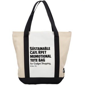 Borsa Promozionale Sostenibile Carl in RPET per Shopping di Gadget - Product Image 3