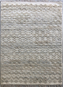 Alfombra India peluda marroquí anudada a mano, 100% Lana, ecológica, para su hogar e interiores, gran oferta - Product Image 2