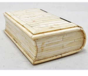 Juego de regalo de Navidad fantásticamente decorativo personalizado, cajas de joyería de hueso de madera para el hogar y la boda, caja de incrustaciones de hueso de madera - Product Image 5