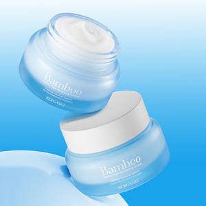 Crème apaisante BERGAMO Bamboo Penta-Hyal 50g, lotion pour le visage, ingrédients véganes, squalane, crème apaisante à l'eau pour usage domestique - Product Image 3