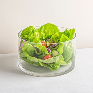 Bol en verre décoratif de luxe lavable, idéal pour la maison, la cuisine, les hôtels et les restaurants – Prix de gros – Meilleures ventes - Product Image 1