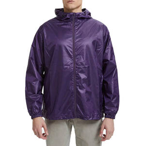 2025 New Fashion Custom Men Windbreaker <b>Jacket</b> Sportswear <b>Running</b> <b>Lightweight</b> <b>Waterproof</b> Windbreaker Hood Plus Size Zipper - Product Image 1