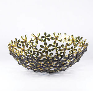 Premium 2Wooden Metal <b>Serving</b> <b>Bowl</b> High Quality <b>Bowl</b> Platter for Dates Nuts Fruits <b>Serving</b> Table Top Decor Usage in Parties - Product Image 4