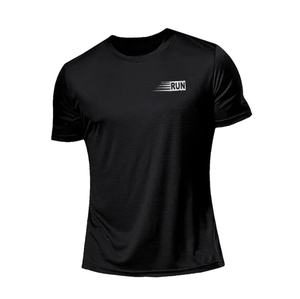 เสื้อวิ่งแห้งเร็วเสื้อฟุตบอลชุดกีฬาผู้ชายเสื้อยืดวิ่งจ๊อกกิ้งแห้งเร็วเสื้อยืดกีฬารัดรูปสำหรับยิม - Product Image 2