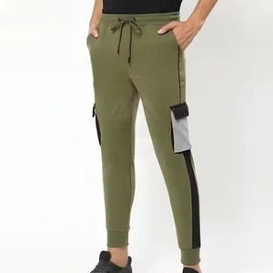 กางเกงวิ่งออกกำลังกายของผู้ชายทรงหลวมเอวยางยืดสไตล์ลำลองปรับแต่งโลโก้ได้ตามต้องการ2025 - Product Image 2