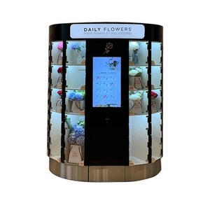 Máquina Expendedora de Flores para todo tipo de clima al aire libre con pago táctil y almacenamiento controlado por clima - Product Image 5