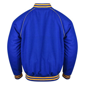 Vestes d'université faites de matériaux teints et à séchage rapide 100% vestes de baseball de marque privée personnalisées de haute qualité en gros - Product Image 3