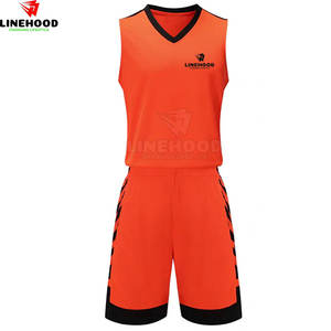 Ventes chaudes Nouveautés Ensembles de maillots de basket respirants à séchage rapide 100% polyester Faible MOQ pour les clients en ligne - Product Image 1