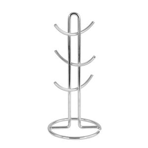 Portavasos de hierro de metal pesado con construcción robusta, perfecto para el hogar, cafetería y restaurante, fines de exhibición de tazas - Product Image 2