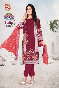 Traje de Novia de Diseño Bollywood para Niñas, Salwar Kameez Indio y Pakistaní para Fiestas y Ocasiones Especiales - Product Image 5