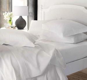 Drap de lit King-Size en coton imprimé de style moderne et élégant pour un usage domestique quotidien de qualité supérieure-disponible en grande quantité en Inde - Product Image 2