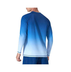 Venta al por mayor caliente transpirable gimnasio desgaste hombres Rash Guard diseño totalmente personalizado mejor precio MMA Rash Guard para la venta - Product Image 4