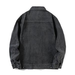 Solid Color Pocket Thin <b>Jacket</b> <b>For</b> <b>Men</b> Style Spring 100% Cotton <b>Denim</b> <b>Jackets</b> <b>Men</b> Casual High Quality <b>Men</b> Clothing - Product Image 3