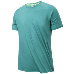 Camiseta de hombre de secado rápido con logotipo personalizado para gimnasio, ropa deportiva, ropa informal diaria - Product Image 1
