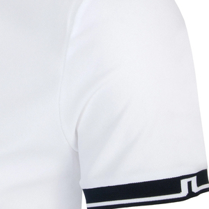 Transpirable que absorbe la humedad 100% poliéster Ajuste estándar relajado con tapeta de 2 botones Black Performance Mens Golf Polo Shirt - Product Image 4