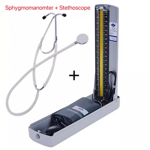 Melhor venda BP máquina médica adulto criança Mercury aneróide esfigmomanômetro com estetoscópio - Product Image 2