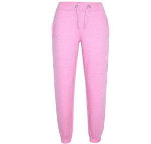 ชุดเซ็ตเสื้อฮู้ดสีดำและกางเกงจ็อกเกอร์สีชมพูสำหรับผู้หญิง เสื้อฮู้ดมีเชือกผูก กางเกงขายาวลำลอง ชุดลำลองสำหรับเล่นกีฬา - Product Image 3