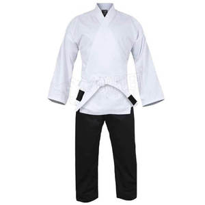 Uniformes de Judo y Karate Unisex al por Mayor, Traje de Entrenamiento, Ropa de Artes Marciales, Calidad Premium, Colores Personalizados, Logotipo, 100% Algodón - Product Image 1