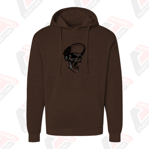 เสื้อฮู้ดสั่งตัดตามสั่งเสื้อฮู้ดดี้ปักลายโลโก้หน้าด้วยผ้าไหมดีไซน์3D - Product Image 1