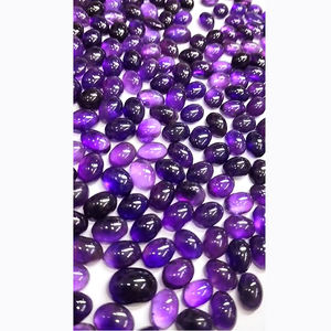 240 piezas de amatista natural 14x10mm cabujón ovalado 1660 CT lote Iroc ventas piedras preciosas sueltas - Product Image 2