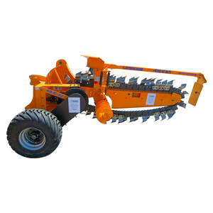 Nouvelle trancheuse industrielle montée sur tracteur, marque Allame Kazici, boîte de vitesses Vario, certifiée CE, 140-180m/h de tranchage - Product Image 1