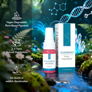 <span class=keywords><strong>Tinta</strong></span> de Micropigmentación Nuojo 15ml, Orgánica, Vegana, No Tóxica, Libre de Crueldad, Pigmento Líquido Semipermanente para Cejas y Labios 27 - Product Image 2
