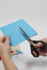 Tijeras de Acero Inoxidable de Alta Calidad de 5 Pulgadas para Estudiantes, con Mango de Plástico, para Manualidades y Bordado Infantil, Venta al Por Mayor de Fábrica OEM - Product Image 3