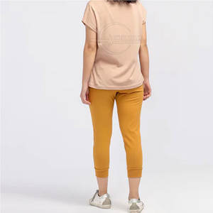 T-shirt pour femme à bas prix avec logo personnalisé en gros T-shirts pour femmes surdimensionnés au meilleur prix - Product Image 6