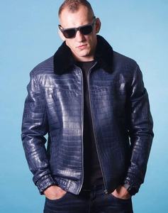 Classique Vintage Mat Brillant Veste En Cuir Véritable Élégant Élégant Accessoire De Mode avec Durabilité Intemporel Mode Agrafe - Product Image 3