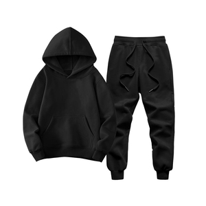 Costume deux pièces moderne et personnalisé de haute qualité pour les enfants Ensemble de jogging à capuche coupe-vent pour les sports scolaires et la mode décontractée - Product Image 3