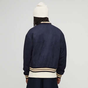 Chaquetas Varsity Personalizadas con Logotipo Deportivo, Diseño OEM, Parche de Chenilla para Hombre, Estilo Urbano, Recubiertas de Cuero, Impermeables, Bordadas - Product Image 4