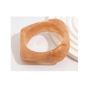 กำไลข้อมือสีอ่อนอื่นๆ ผิวมันเงา กันน้ำ สีตามสั่ง ทันสมัย ทำมือ สำหรับผู้หญิง งานปาร์ตี้ คริสเตียน รูปพระจันทร์เสี้ยว งานฝีมือ - Product Image 3